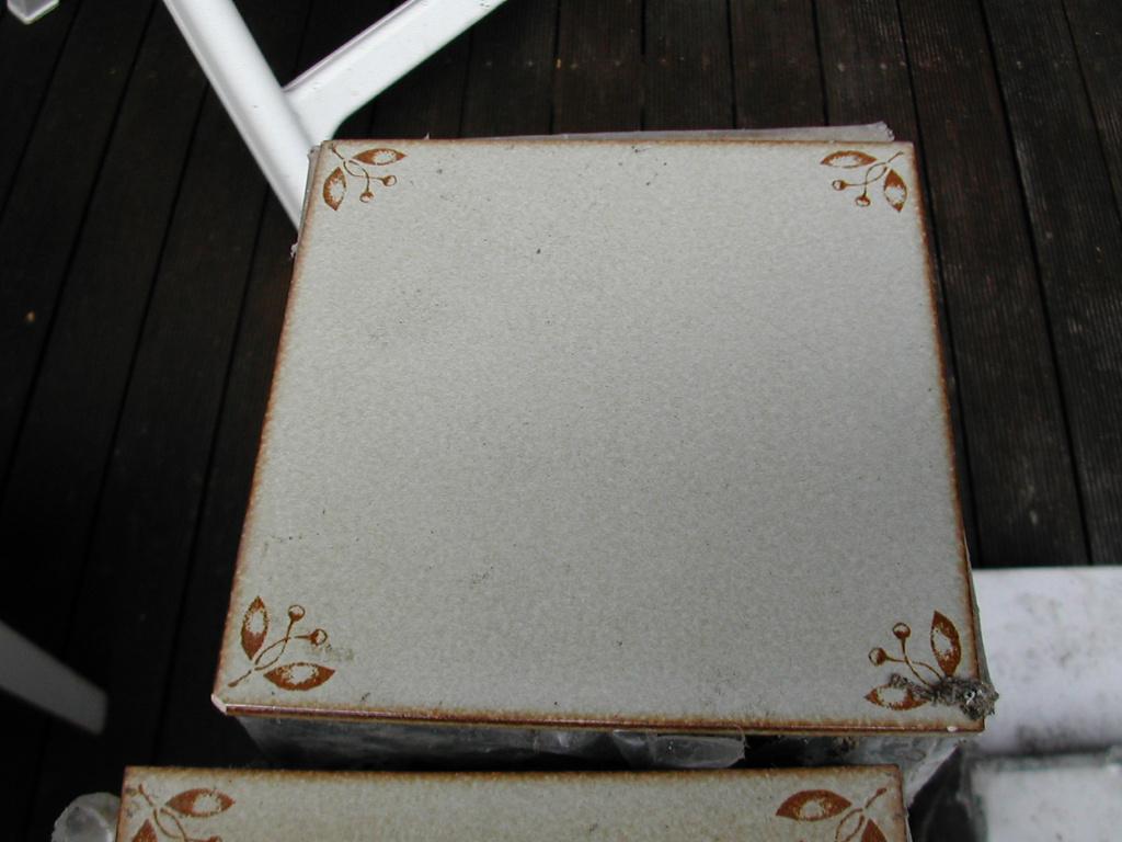 Vintage Tegeltjes royal mosa uit 1986, Doe-het-zelf en Verbouw, Tegels, Ophalen, Nieuw, Minder dan 20 cm, Wandtegels