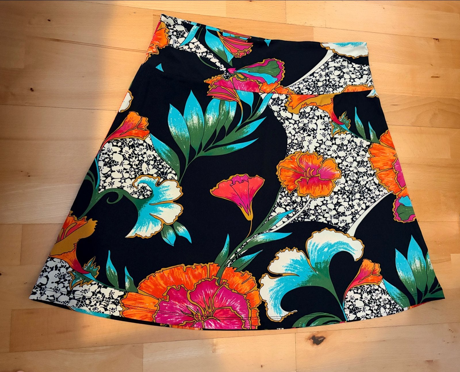 King Louie rok maat L, Kleding | Dames, Meerkleurig, Maat 42/44 (L), Ophalen of Verzenden, Gedragen