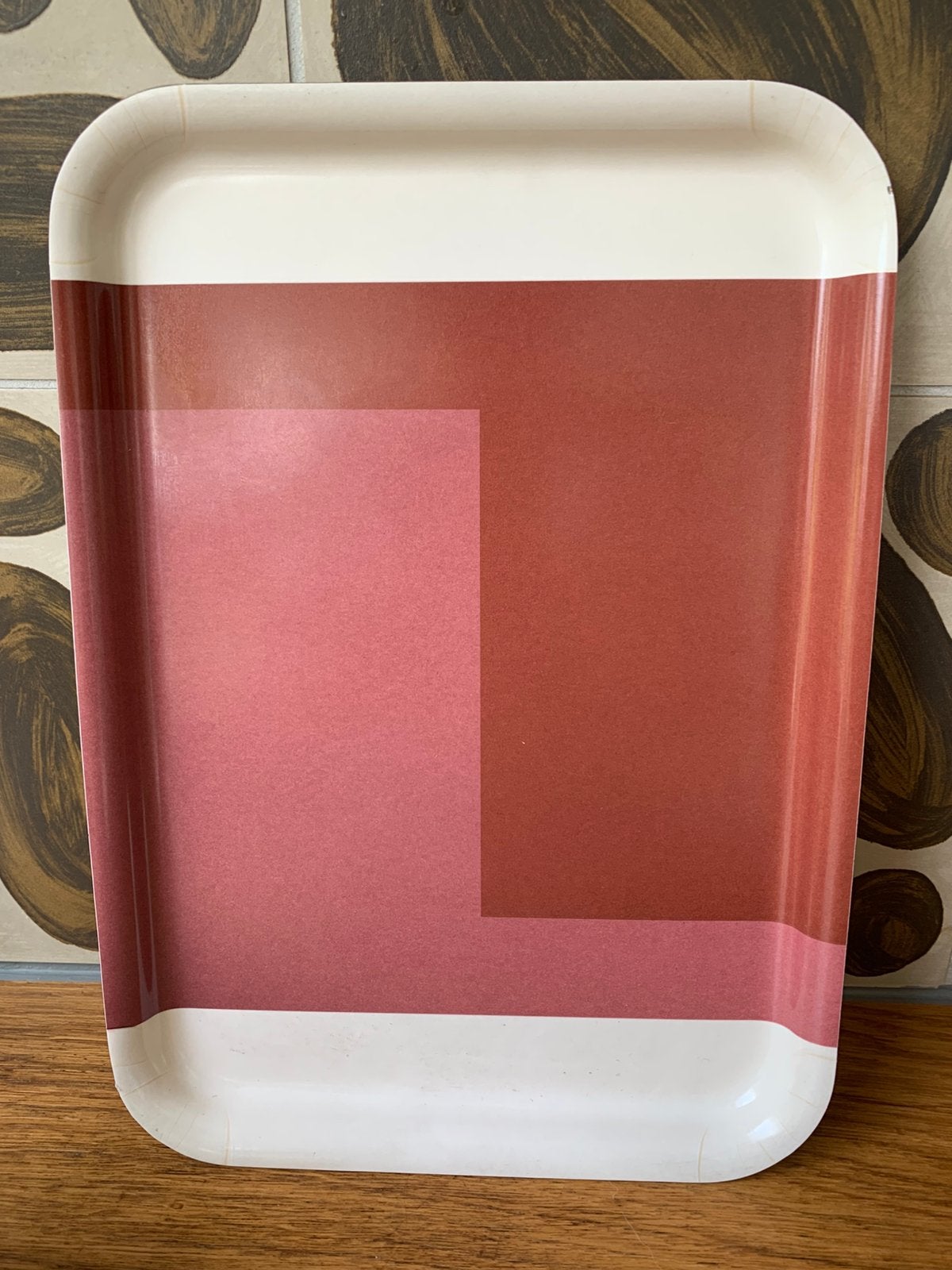 IKEA RODKNOT Serving Tray - Patterned, Ophalen of Verzenden, Gebruikt, Overige typen