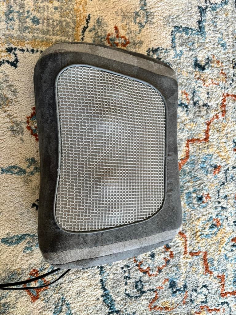 Massagekussen met warmtefunctie, Ophalen of Verzenden, Gebruikt, Massagestoel of Kussen