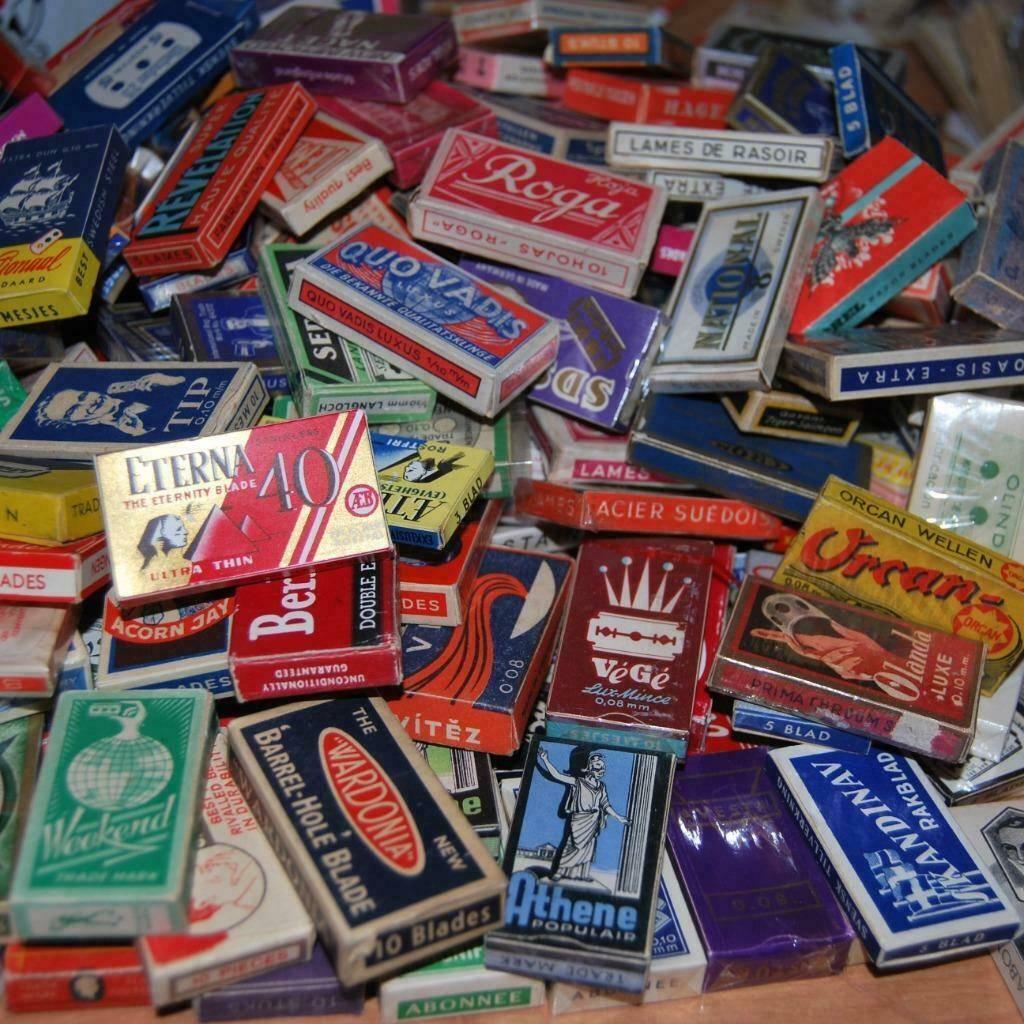 Oude scheermesjes gezocht - ruilen ook mogelijk, Ophalen of Verzenden, Gebruikt