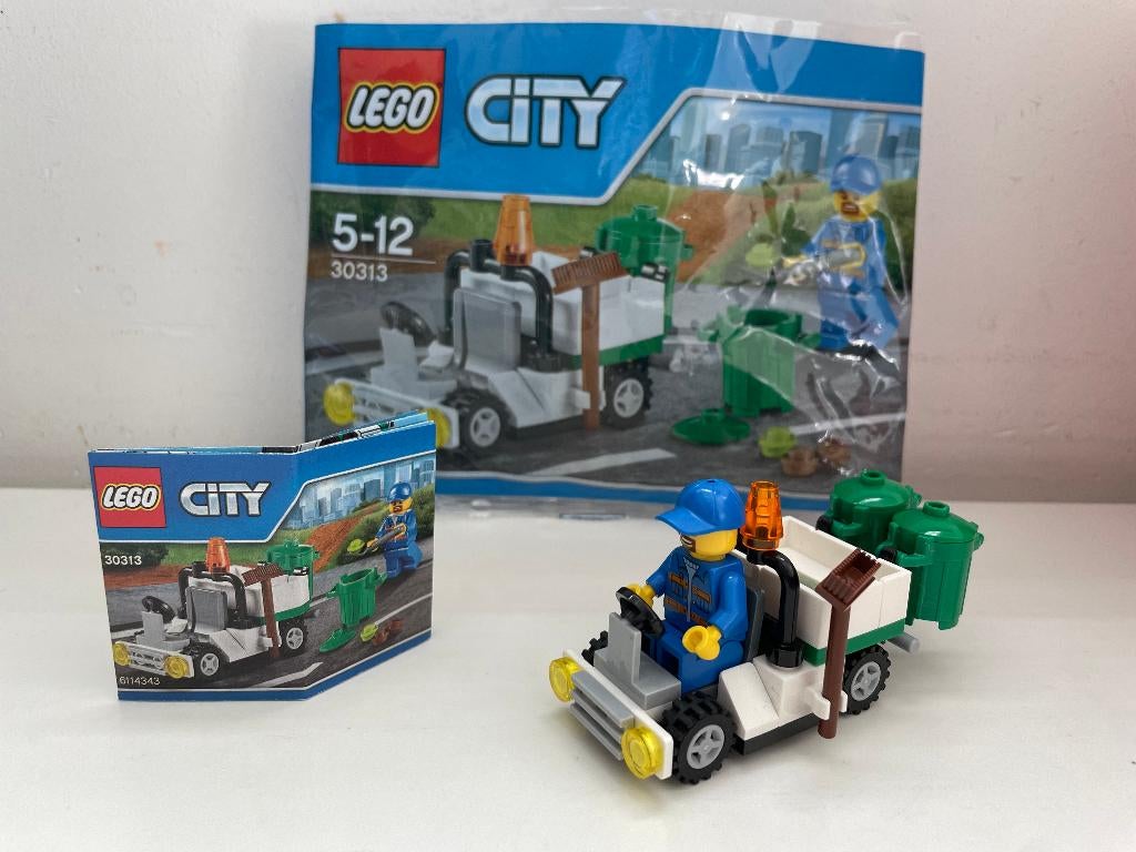 Lego City polybag 30313 vuilniswagen (5-12 jaar), City, Lego, Ophalen of Verzenden, Zo goed als nieuw