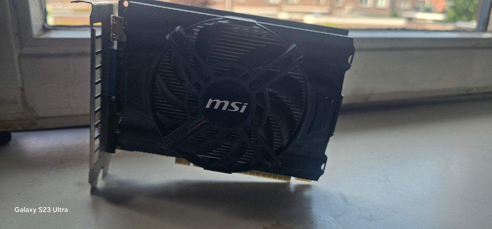 MSI NVIDIA GeForce GTX1050 2GB GDDR4 Grafische Kaart, Computers en Software, Videokaarten, Ophalen, Gebruikt, PCI-Express 2, HDMI