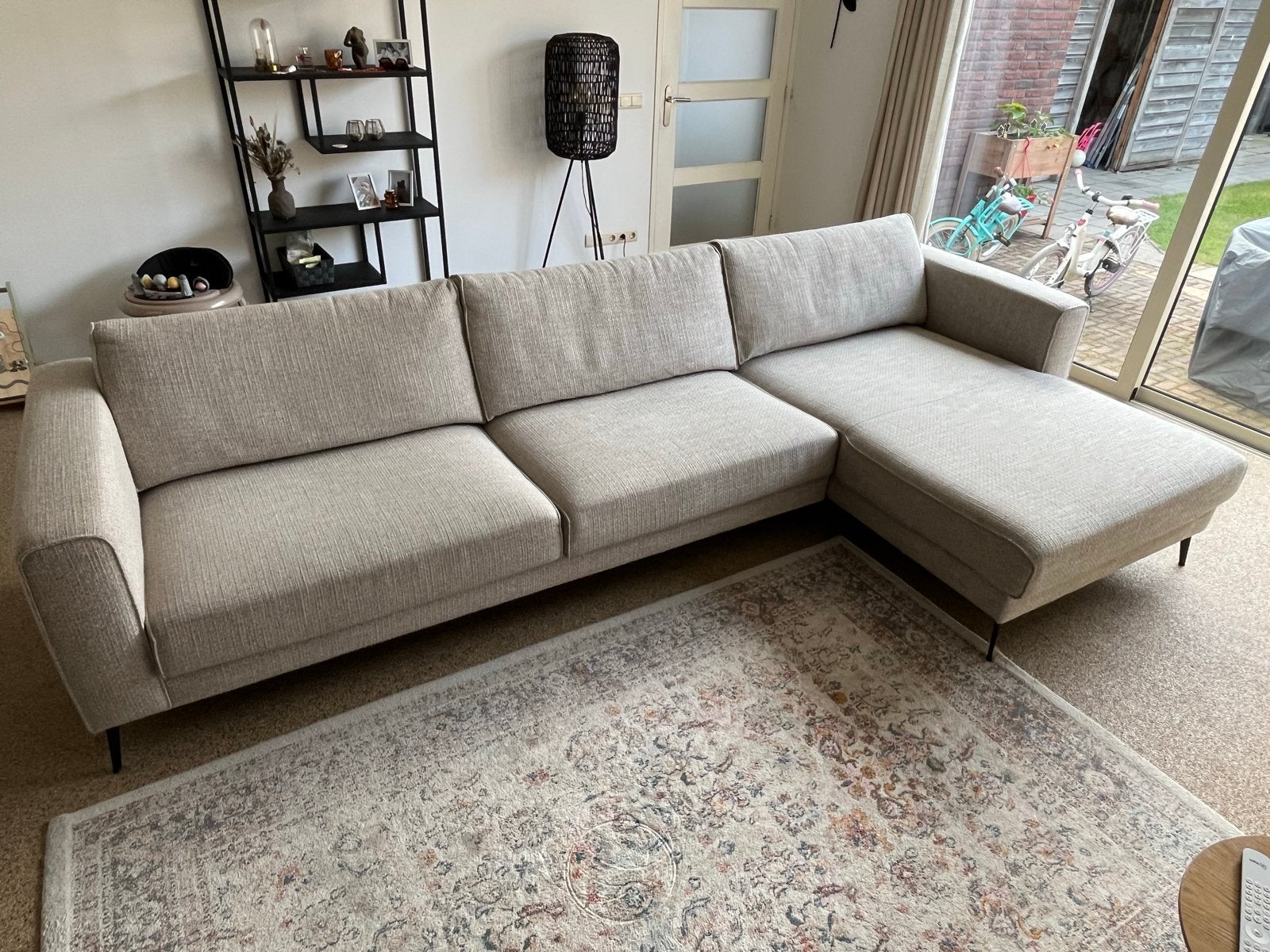 Moderne Hoekbank - 338x170, Huis en Inrichting, Banken | Bankstellen, Hoekbank, 300 cm of meer, 75 tot 100 cm, Ophalen of Verzenden
