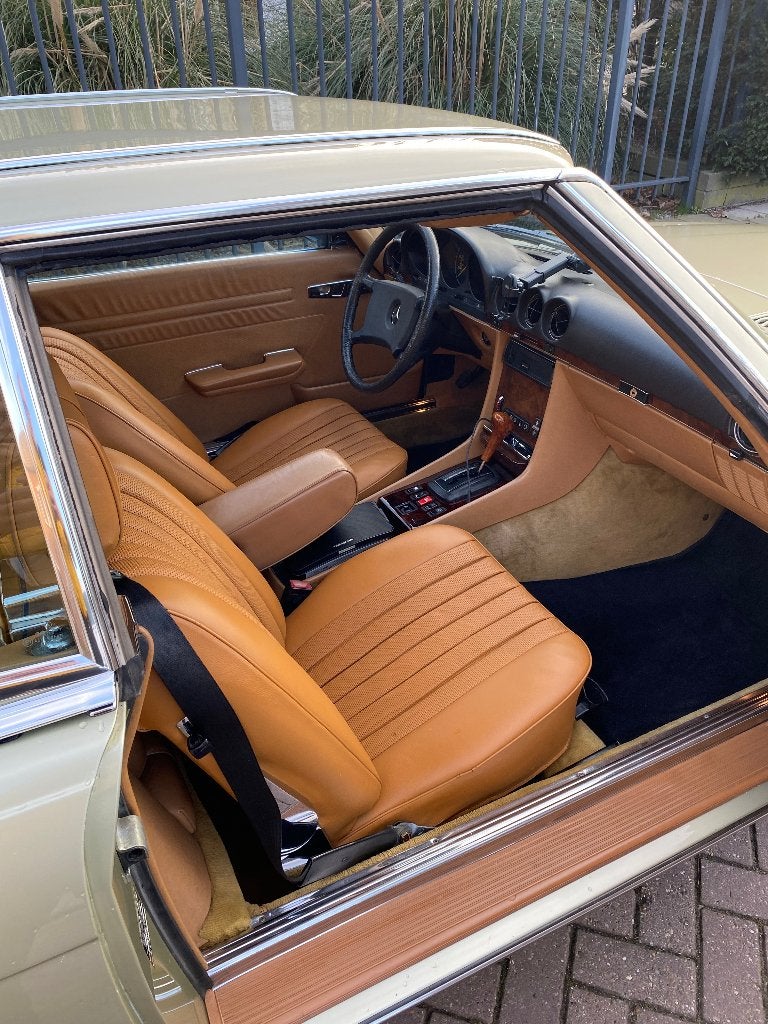 Mercedes SL/SLC 107 voorstoelen, Auto-onderdelen, Interieur en Bekleding, Ophalen, Gebruikt, Mercedes-Benz