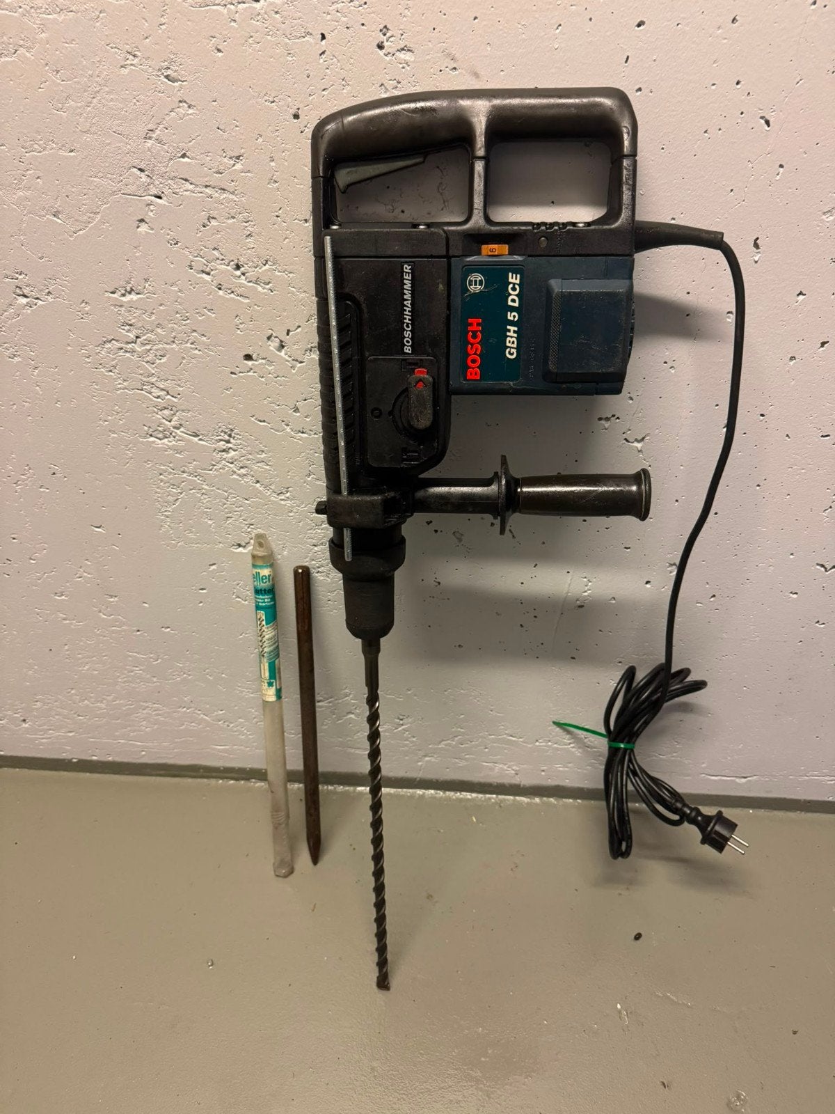 Bosch GBH 5 DCE boorhamer 950W, Ophalen of Verzenden, Gebruikt