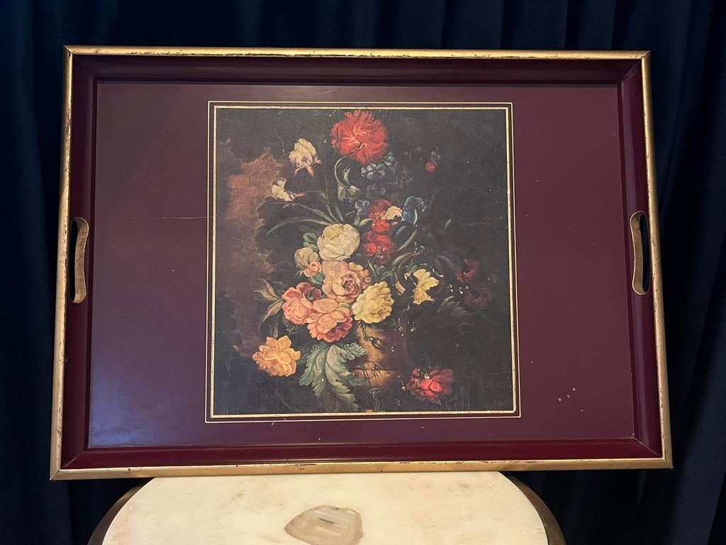 Groot Lady Clare Dienblad | Bloemstilleven | Made in England, Ophalen of Verzenden, Gebruikt