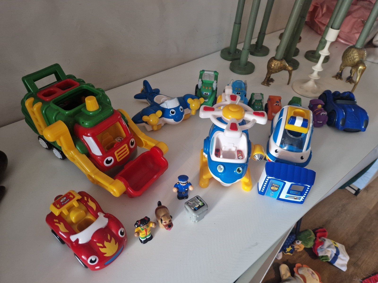 WOW Toys & Tonka auto: Vuilniswagen, Ophalen, Gebruikt