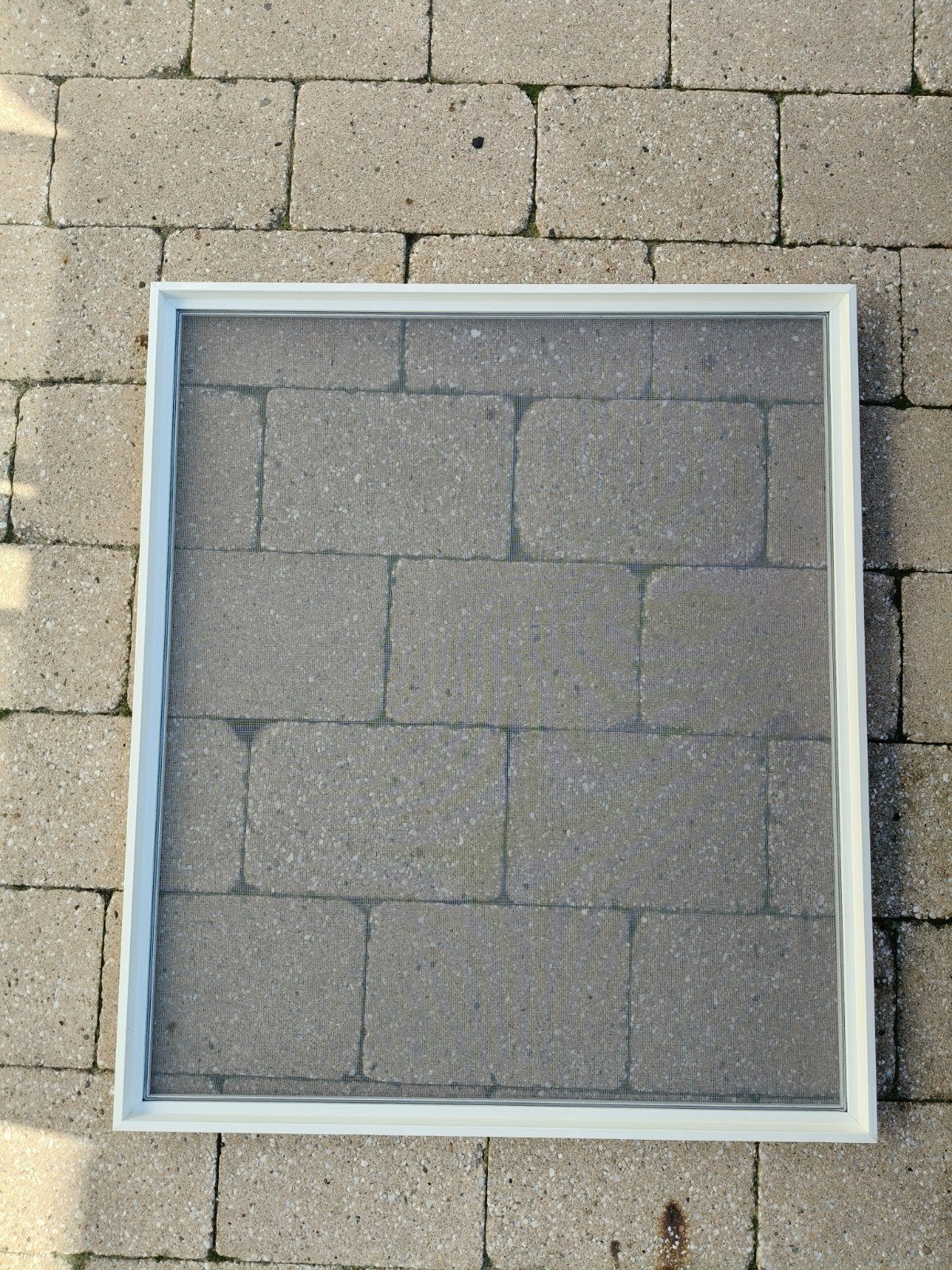 2x Witte kunststof inzethorren 80,2x93,1cm, Ophalen, Kunststof, 80 tot 100 cm, Overige typen