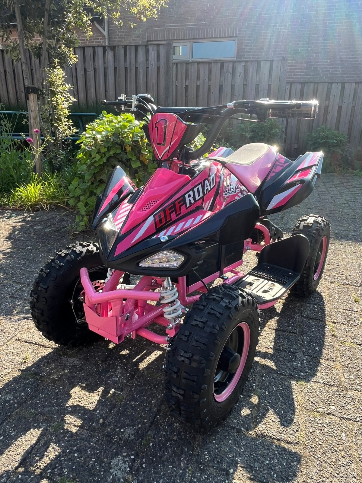 Elektrische Mini Quad 1000W 36V - Roze, Nieuw, Ophalen, ., Nieuw, Ultra
