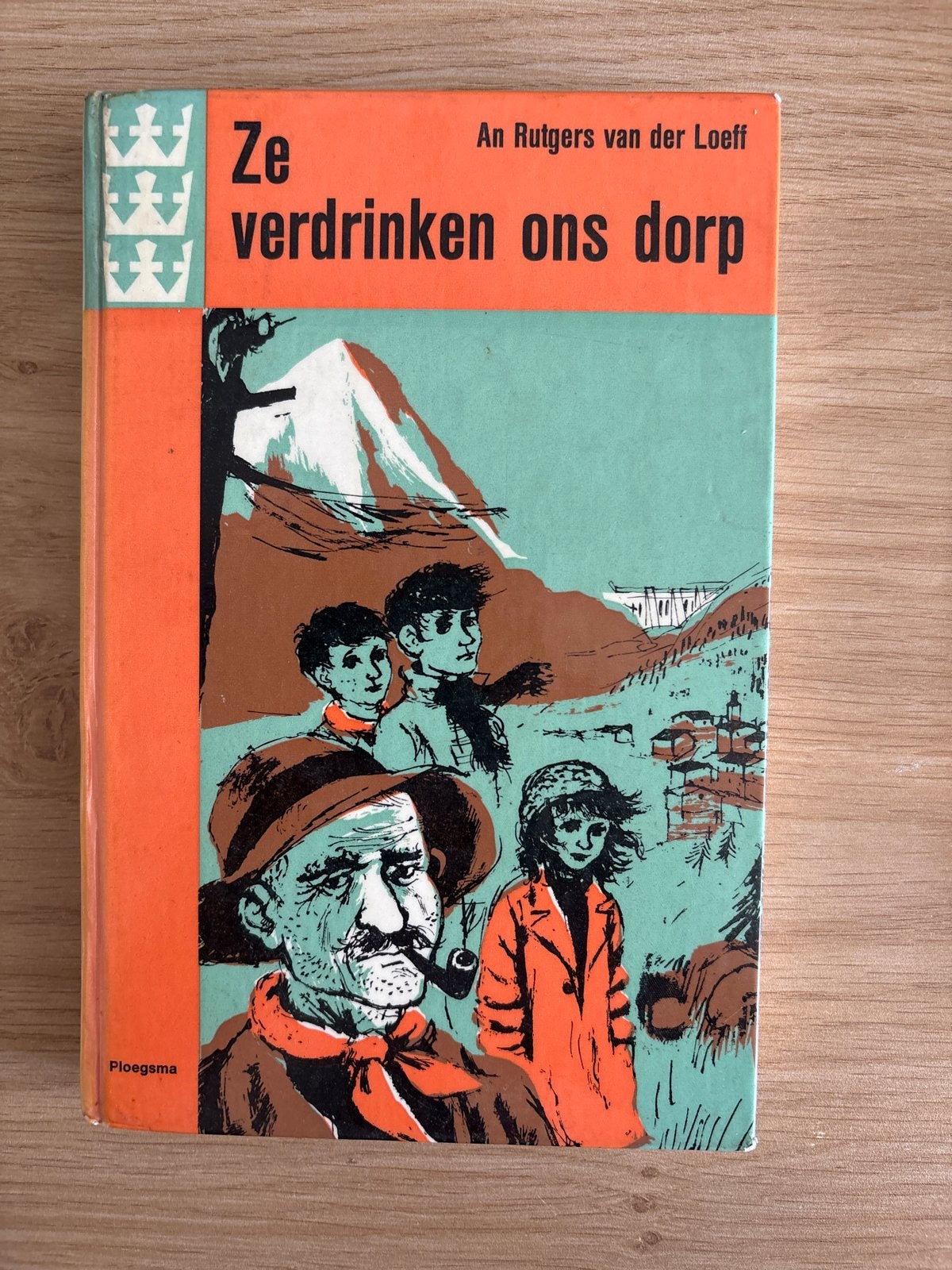 Ze verdrinken ons dorp - An Rutgers van der Loeff, Ophalen of Verzenden, Gelezen, Europa overig