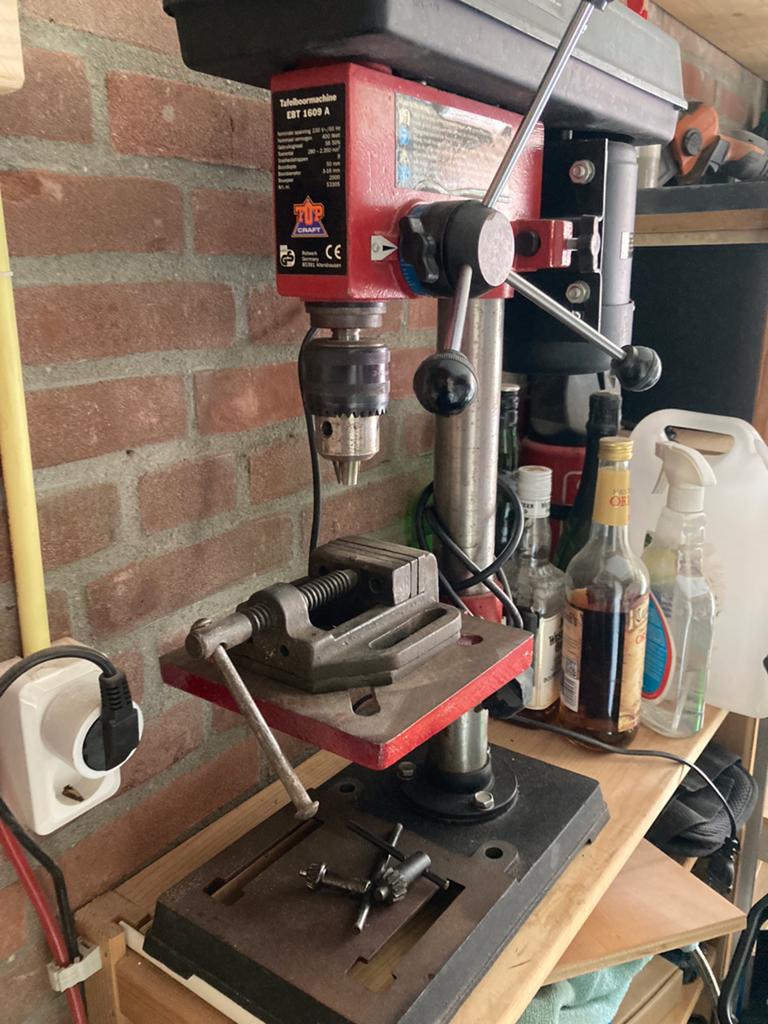 Kolomboormachine, Ophalen, Gebruikt, 400 tot 600 watt, Kolomboormachine