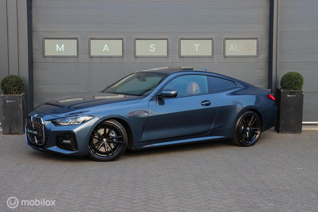 BMW 430i Coupé High Executive|M-Sport|Schuifdak|LASER|HUD|H, Auto's, Automaat, 1998 cc, Achterwielaandrijving, Gebruikt