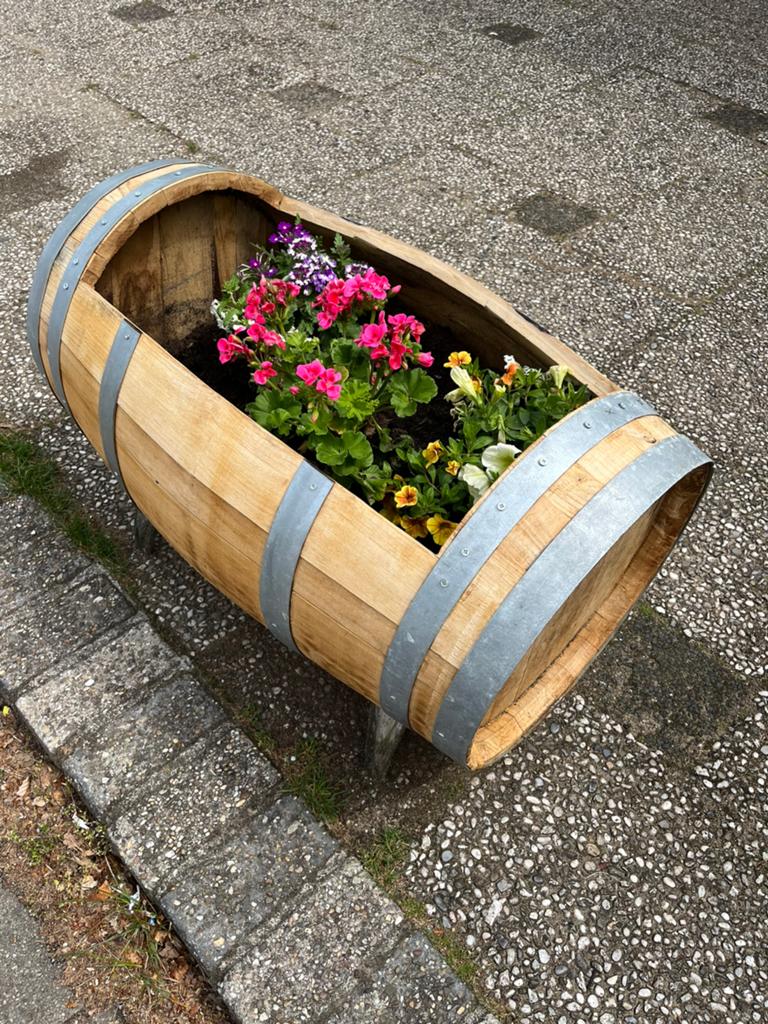 Handgemaakte, Tuin en Terras, Ophalen of Verzenden, Zo goed als nieuw, Rond, Hout