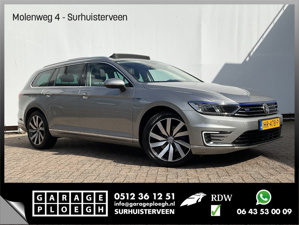 Volkswagen Passat Variant 1.4 TSI GTE Highline Pano Stoelver, Auto's, Volkswagen, Bedrijf, Te koop, Passat, ABS, Achteruitrijcamera