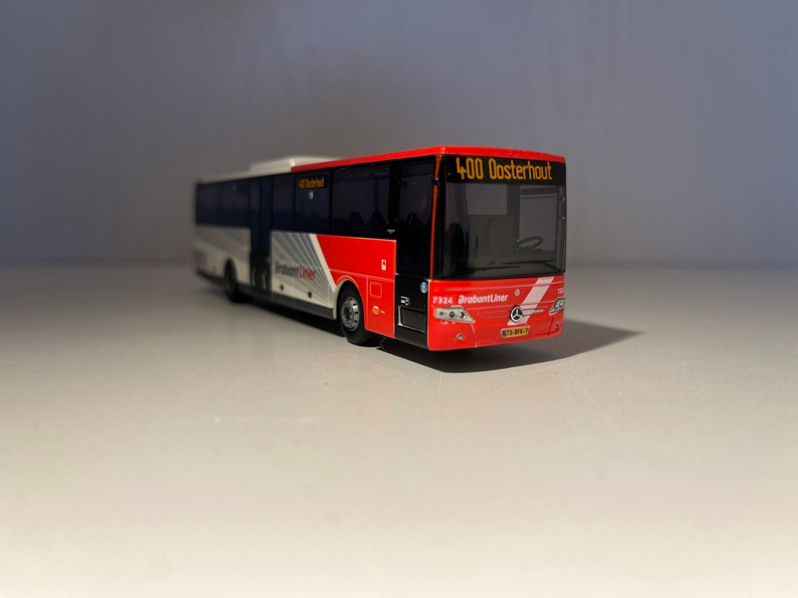 Arriva Brabantliner AWM lijn 400 Oosterhout modelbus, Hobby en Vrije tijd, Modelauto's | 1:87, Ophalen of Verzenden, Zo goed als nieuw