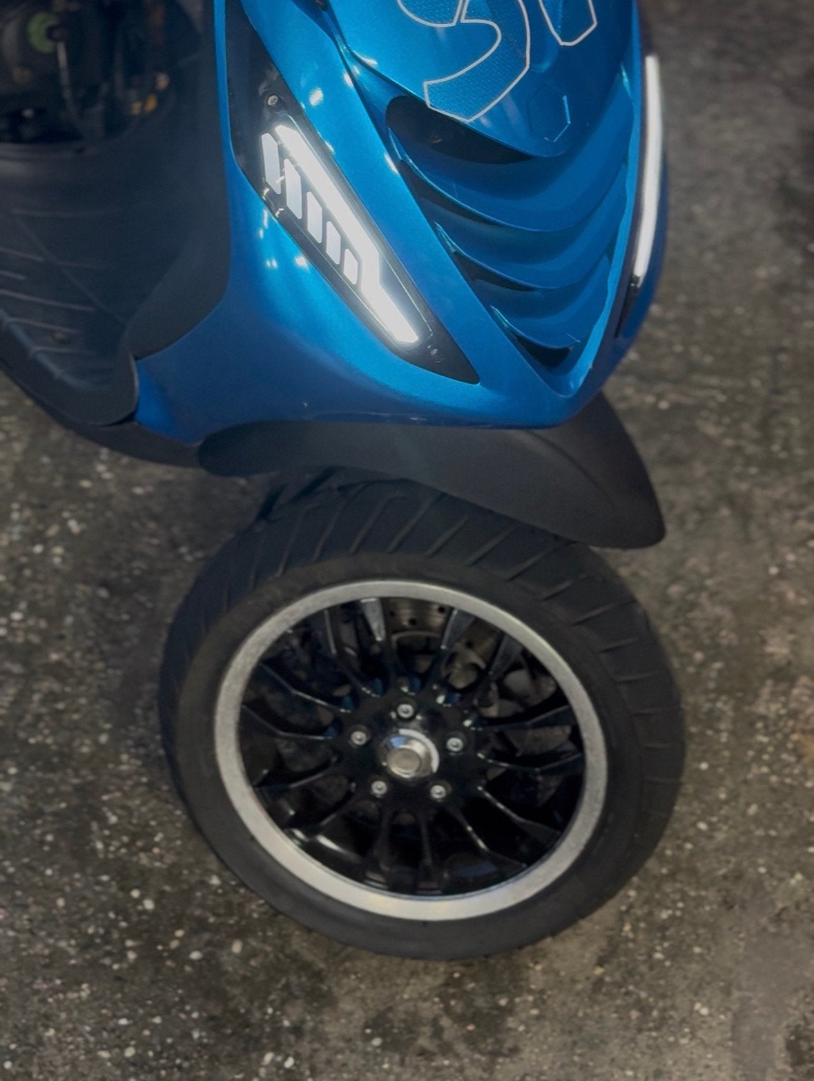 Vespa spriny velg+band MOET SNEL WEG!!, Ophalen of Verzenden