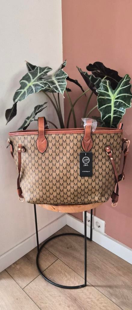 Zeer mooie, nieuwe damestas, Ophalen of Verzenden, Nieuw, Bruin, Handtas