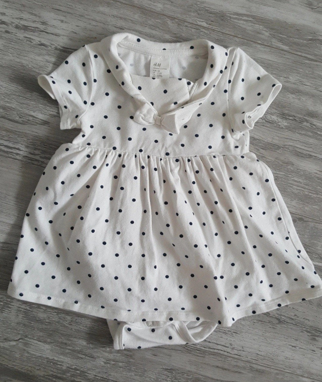 Kastopruiming: H&M jurkje met stippen maat 68, Kinderen en Baby's, Babykleding | Maat 68, Ophalen of Verzenden, H&M, Meisje, Jurkje of Rokje