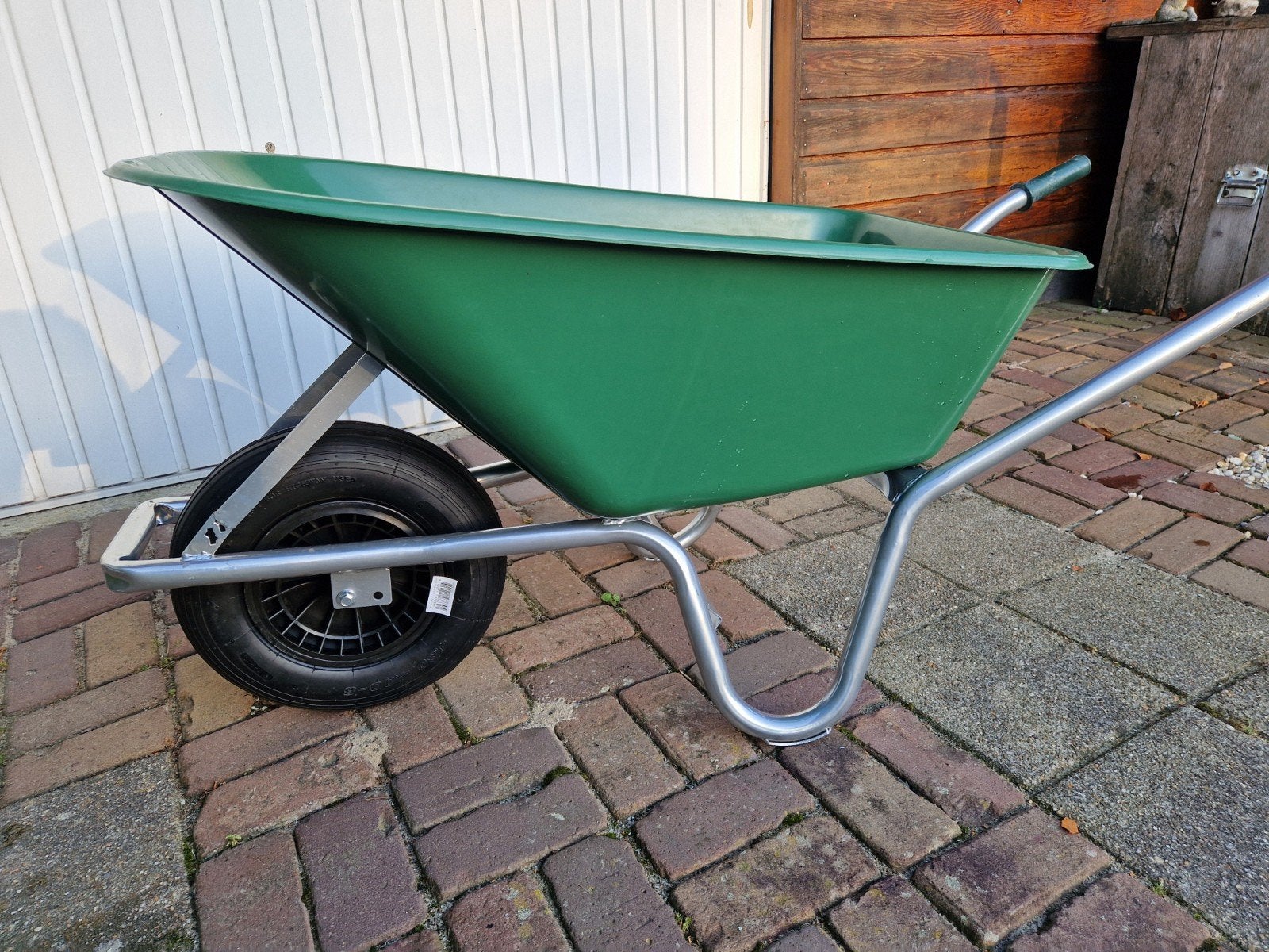 Nieuwe Talen Tools Kruiwagen 100L Donkergroen, Tweewielig, Nieuw, Ophalen of Verzenden, Talen Tools
