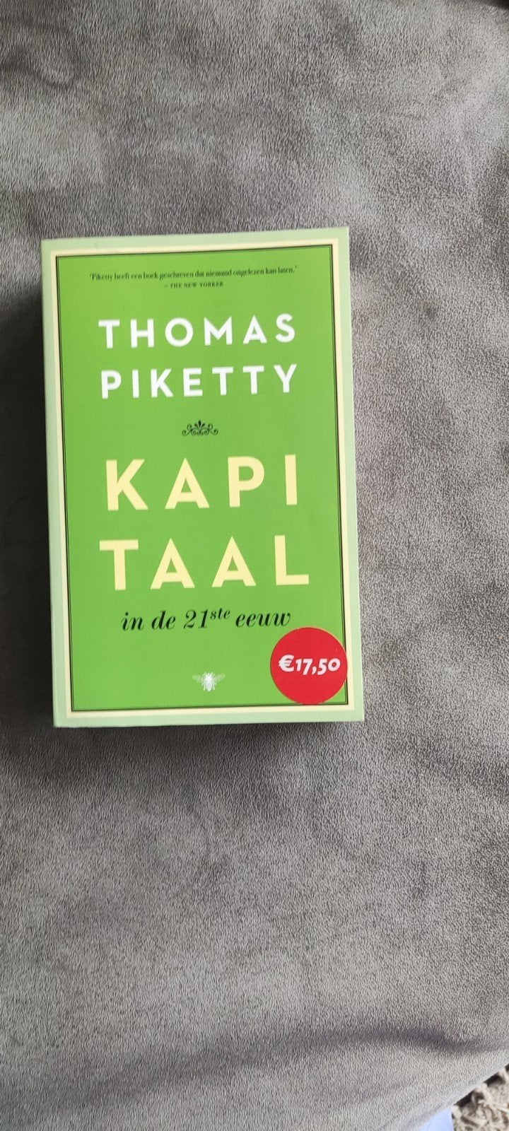 Thomas Piketty - Kapitaal in de 21ste eeuw, Ophalen of Verzenden, Zo goed als nieuw, Thomas Piketty