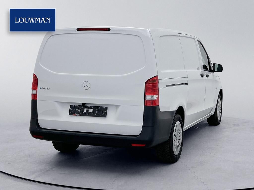 Mercedes-Benz eVito Lang 41 kWh Camera Stoelverwarming Laadv, Auto's, 150 km, Stof, Gebruikt, Zwart