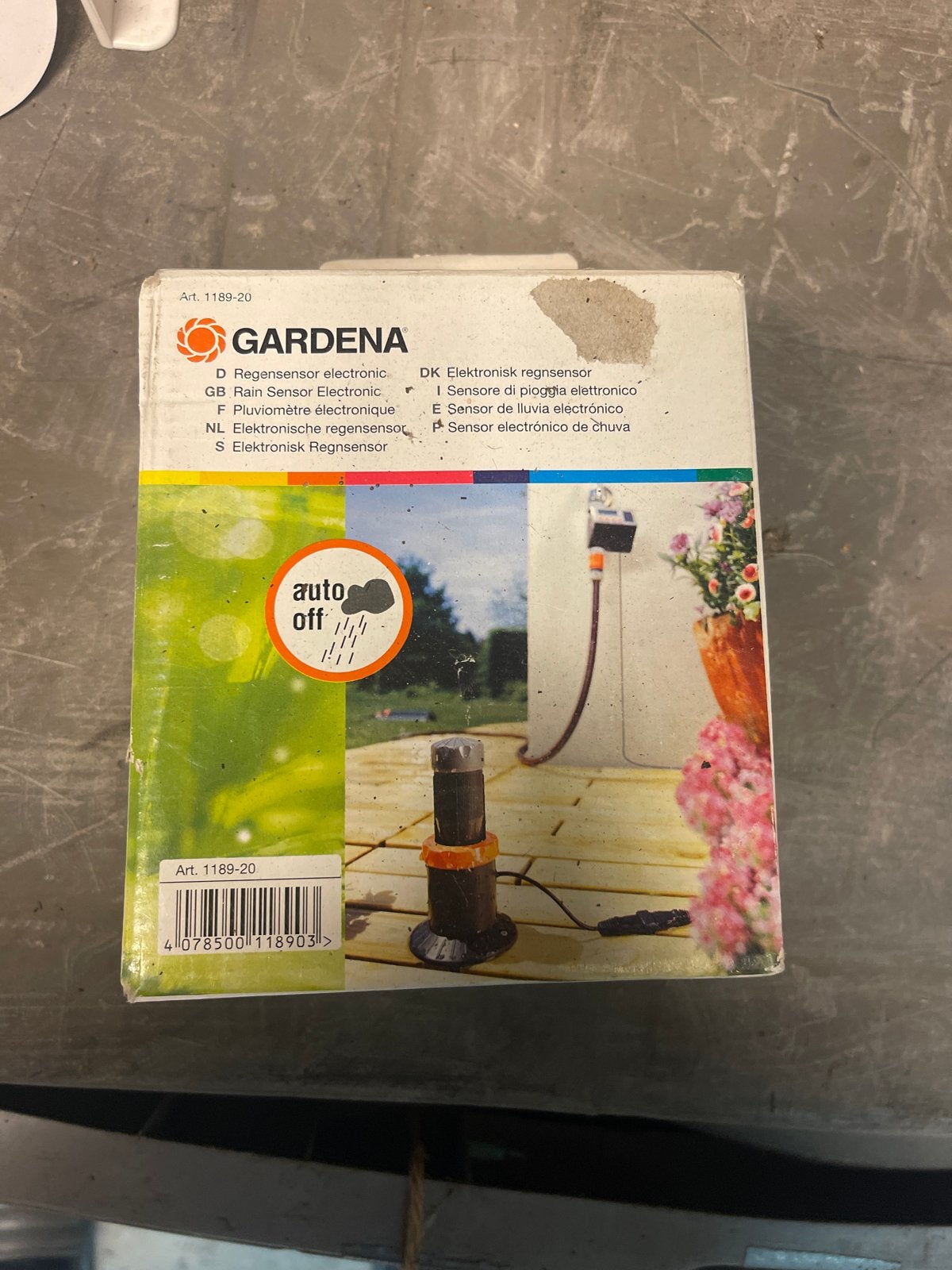 Nieuwe Gardena Elektronische Regensensor - Voorkomt overbewa, Ophalen of Verzenden, Nieuw