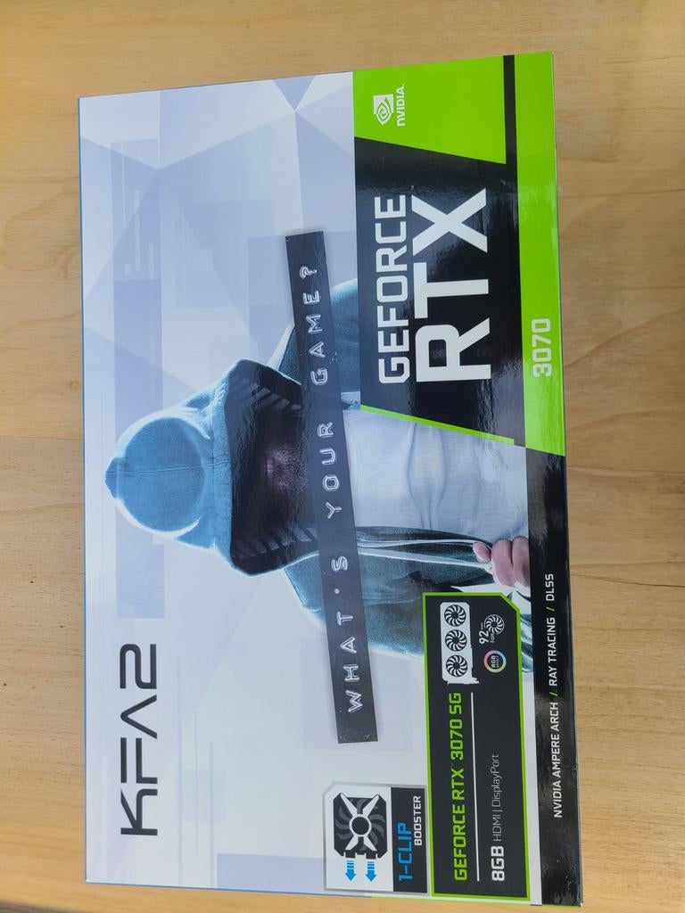 KFA2 GeForce RTX 3070, Computers en Software, Videokaarten, GDDR6, PCI-Express 4, Ophalen of Verzenden, Zo goed als nieuw
