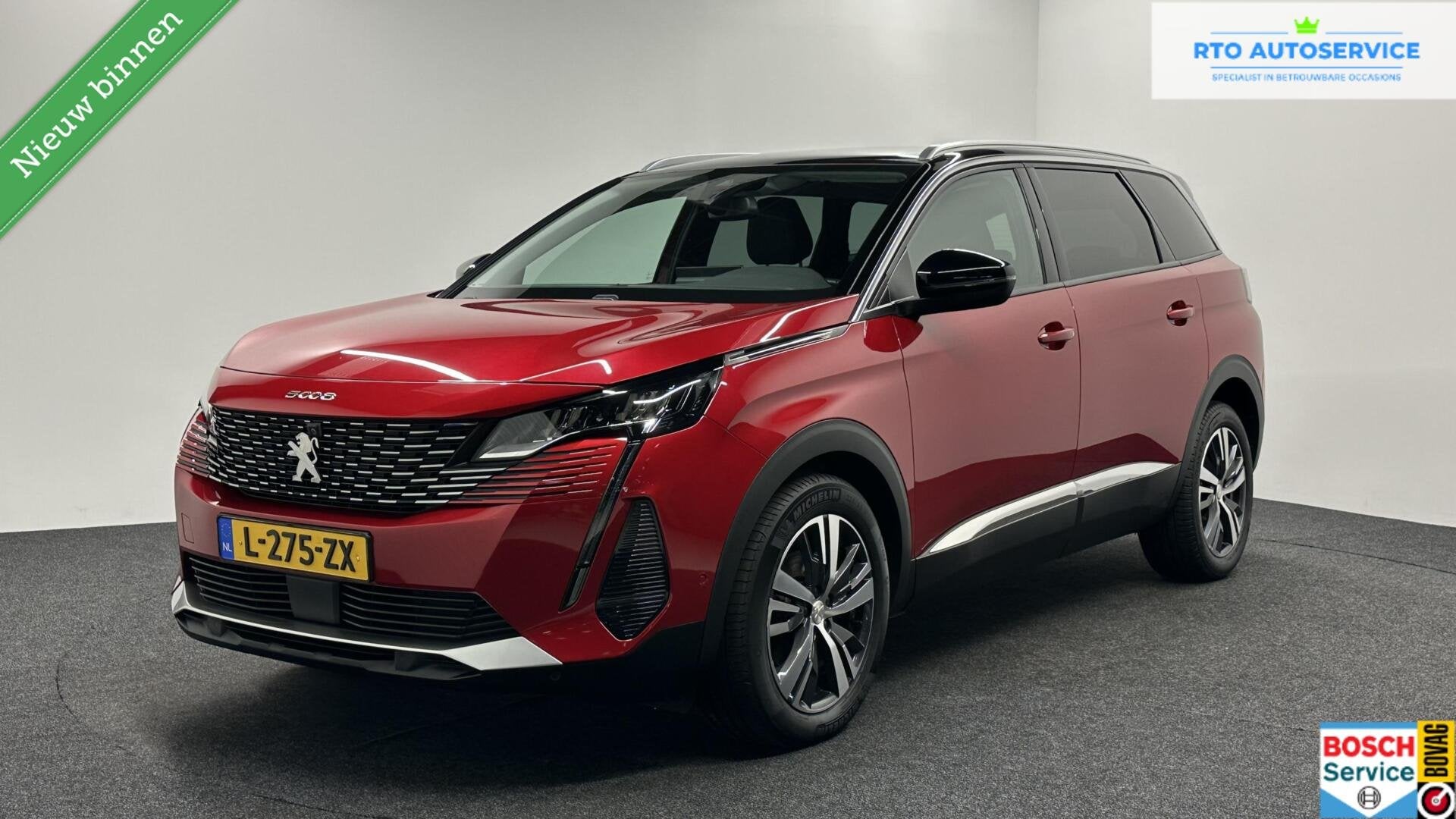 Peugeot 5008 1.2 PureTech Blue Lease Allure CAMERA LM ECC AD, Voorwielaandrijving, Gebruikt, Euro 6, 1199 cc