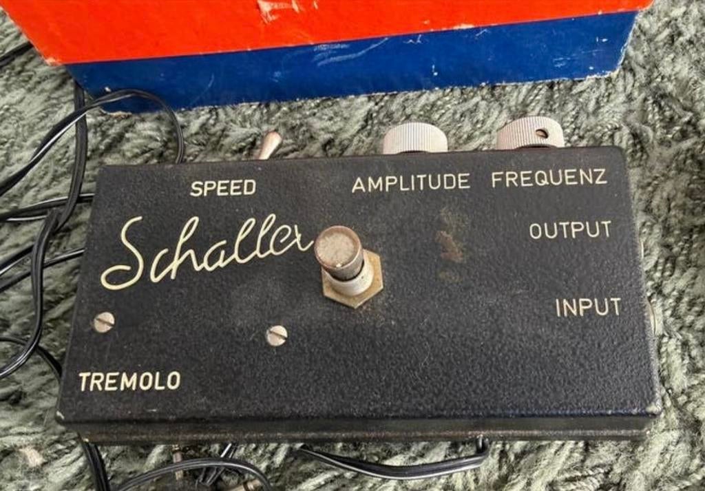 Schaller TR 68 Vintage Tremolo Effectpedaal Jaren '70, Muziek en Instrumenten, Effecten, Ophalen of Verzenden, Gebruikt, Overige typen
