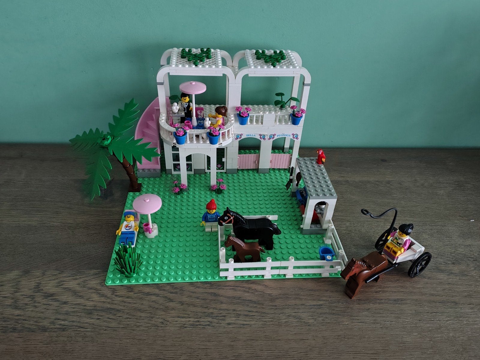Lego Town Paradisa 6418 Country Club, Gebruikt, Overige thema's, Lego, Ophalen of Verzenden