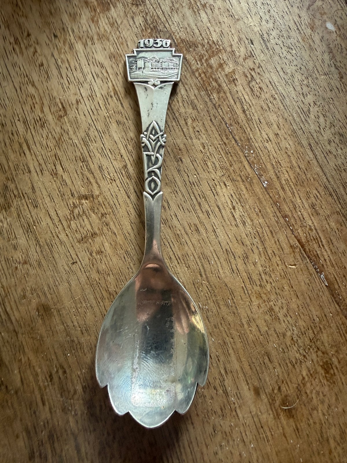 Zilveren Herdenkingslepel 1930, Antiek en Kunst, Antiek | Bestek, Ophalen of Verzenden