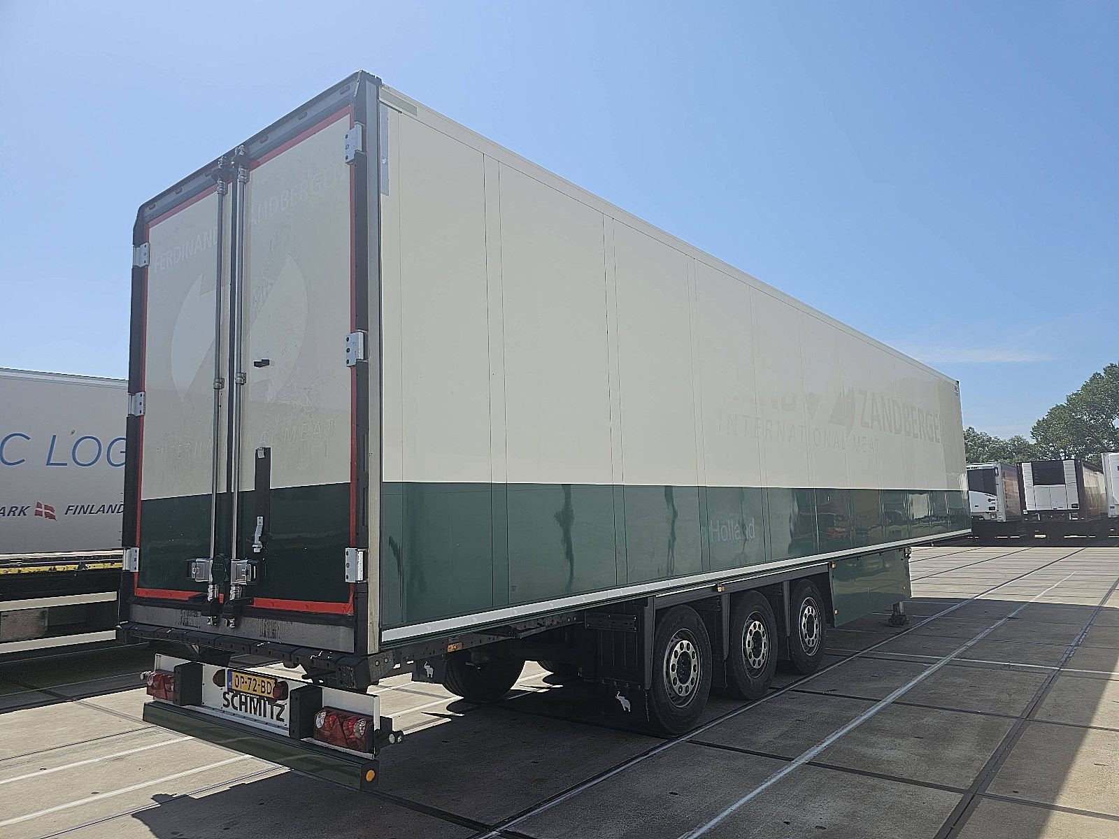 SCHMITZ SKO 24 FP 45 COOL carrier 2x lift axle, Overige kleuren, Origineel Nederlands, Bedrijf, Aanhangers en Opleggers