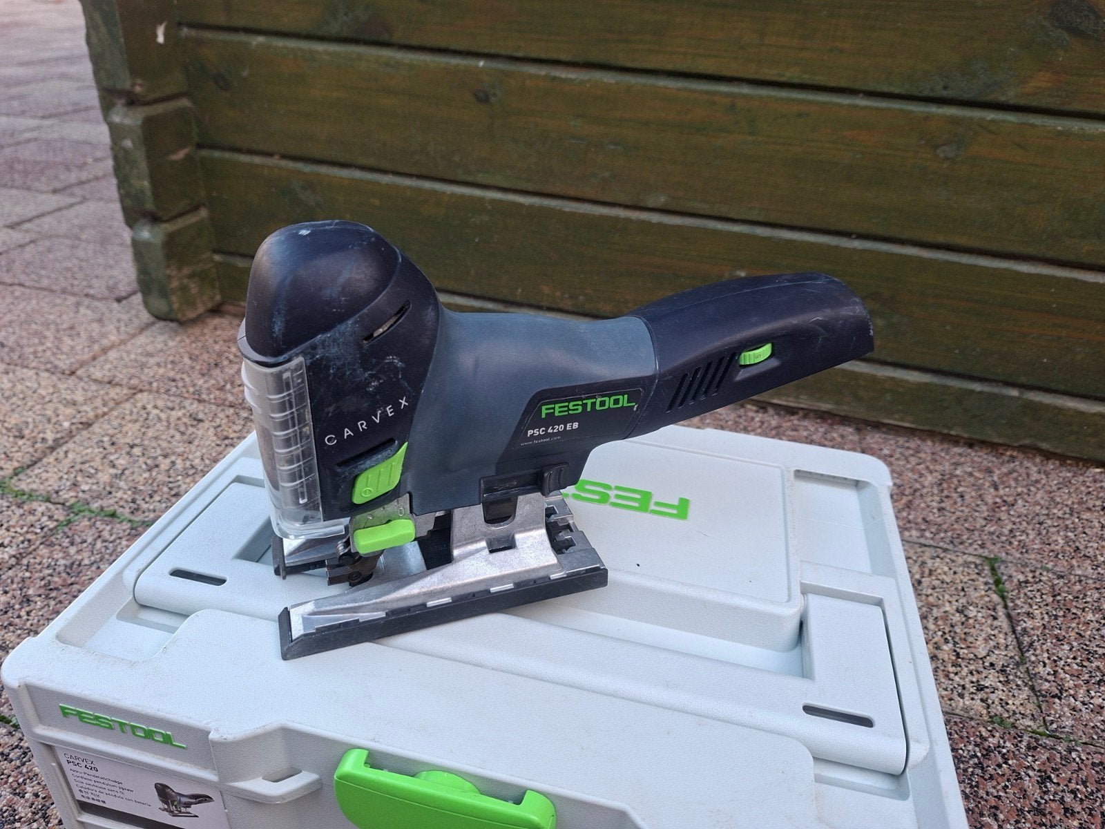 Festool  Carvex PSC 420, Gebruikt, Decoupeerzaag, Ophalen of Verzenden, 30 tot 70 mm
