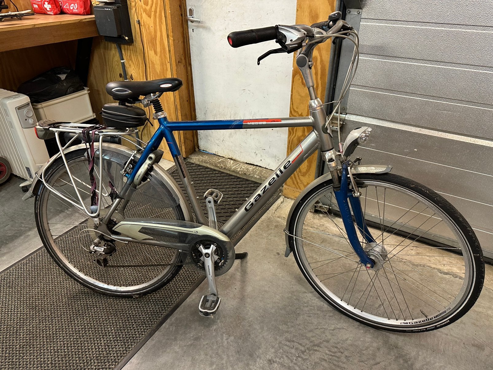 Gazelle Medeo frame 57 cm wiel 28 inch 24 versnellingen, Ophalen, Versnellingen, Zo goed als nieuw, Gazelle