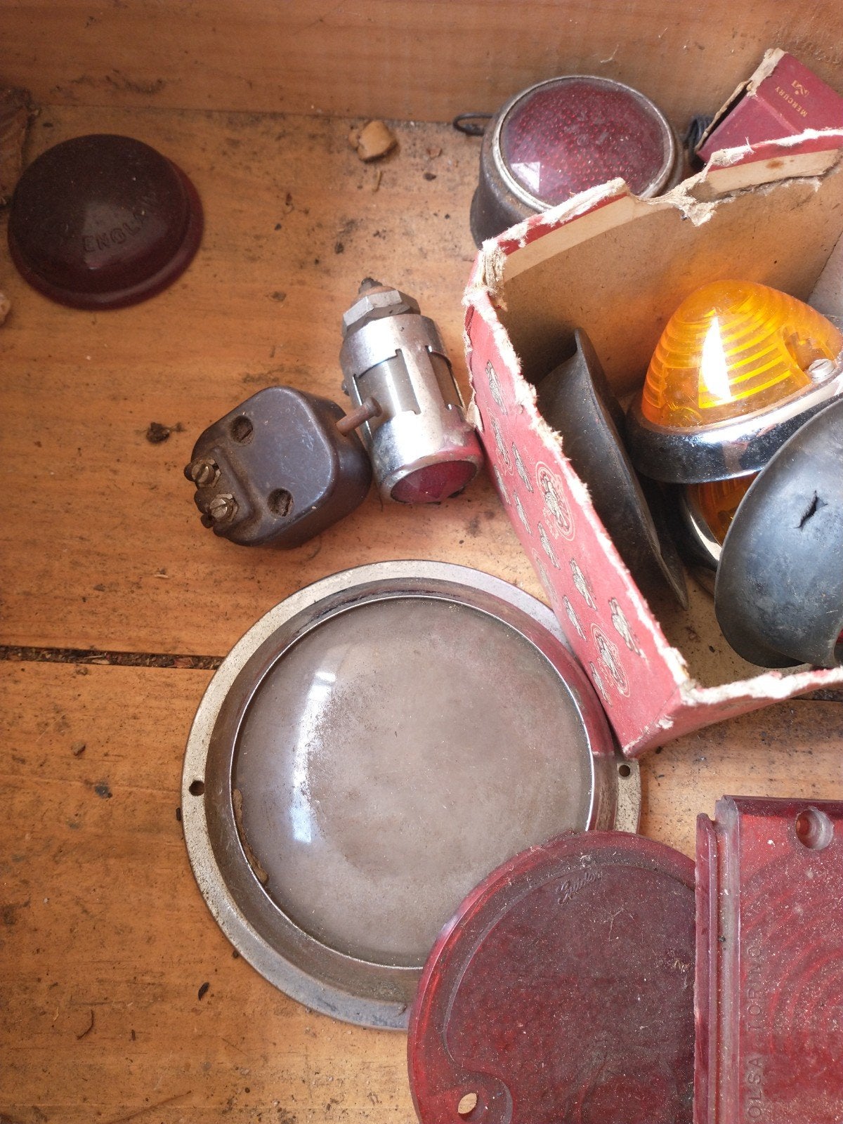 partij oude auto-onderdelen Oldtimer, Ophalen of Verzenden, Ford