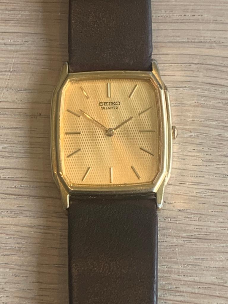 Vintage Seiko Chariot Tank horloge, Sieraden, Tassen en Uiterlijk, Horloges | Heren, Verzenden, Staal, Seiko