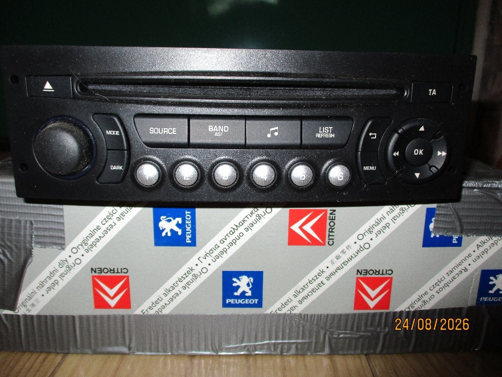 Peugeot Citroën 98137862xt00 Originele autoradio, Ophalen of Verzenden, Zo goed als nieuw