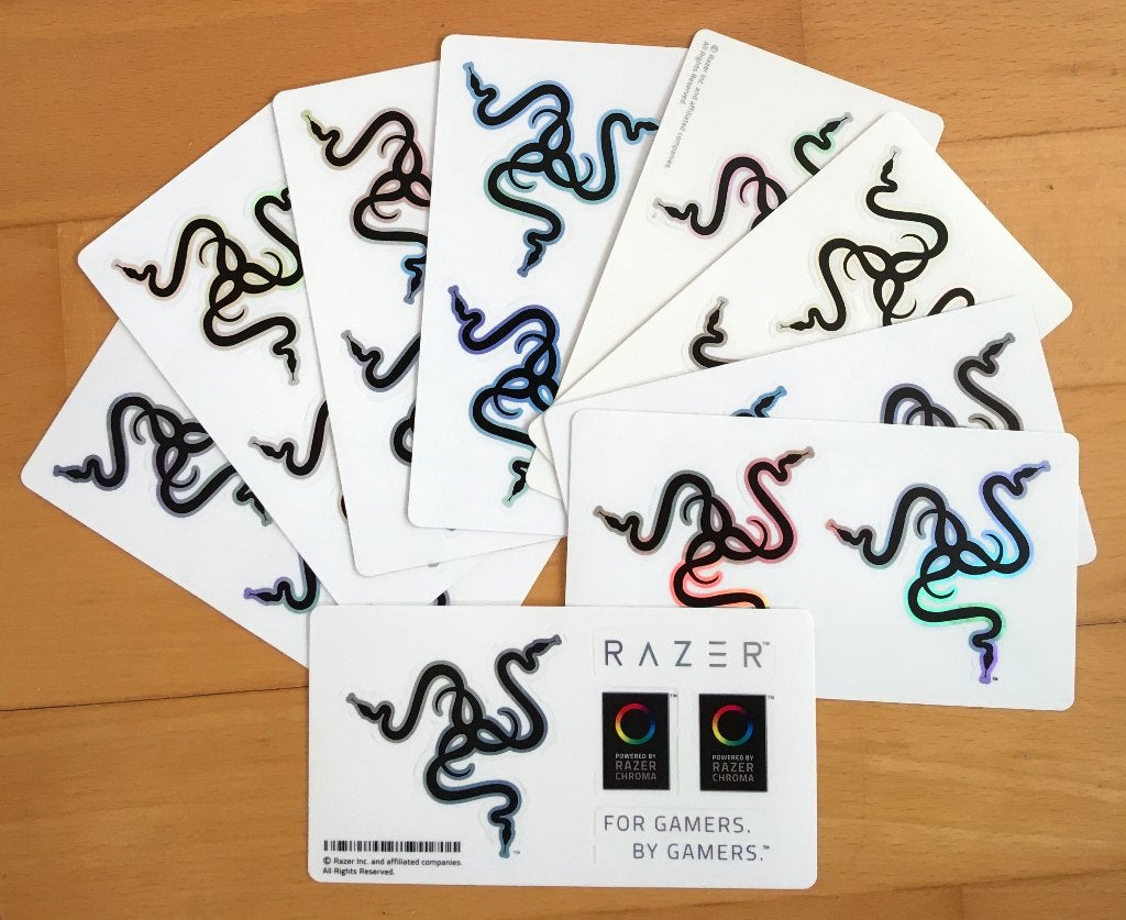 Razor stickers, 9 stuks, NIEUW, Overige merken, Ophalen of Verzenden, Nieuw, Overige typen