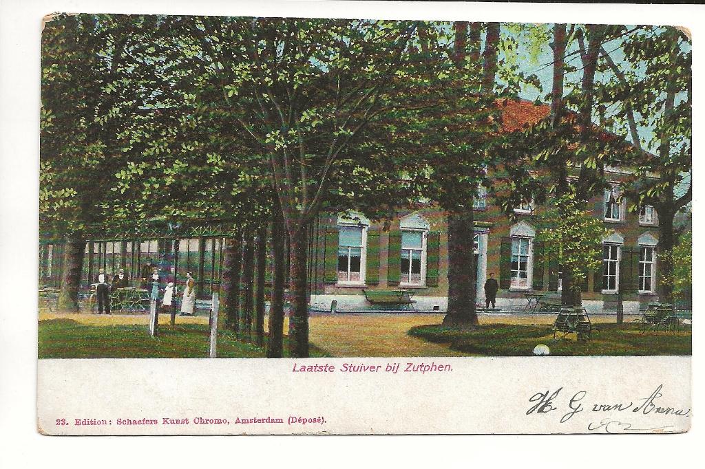 BF127-Zutphen,Laatste Stuiver, Verzenden, Voor 1920, Gelopen, Gelderland