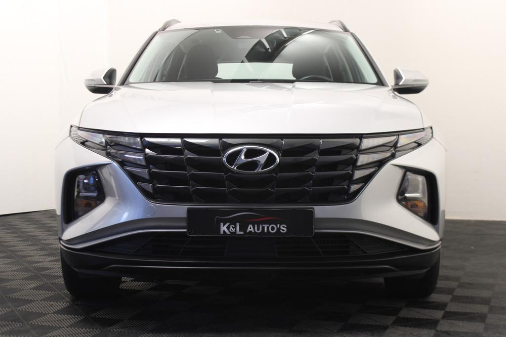 Hyundai Tucson 1.6 T-GDI HEV Comfort |Navi|Camera|, Stof, 4 cilinders, 1650 kg, Bedrijf