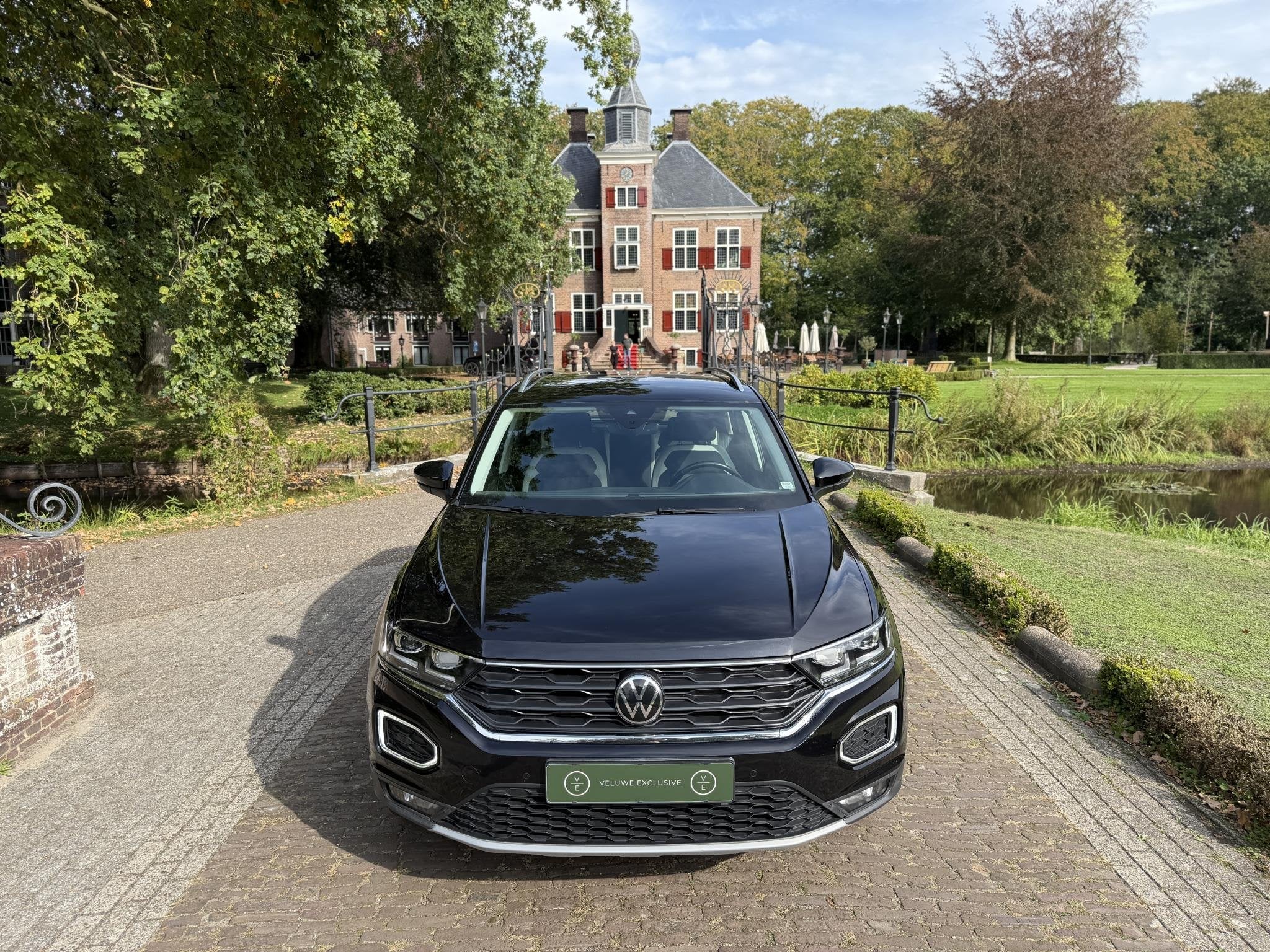 Volkswagen T-Roc 1.5 TSI Sport | DSG | Camera | Keyless | Vi, Stof, 4 cilinders, 150 pk, Zwart
