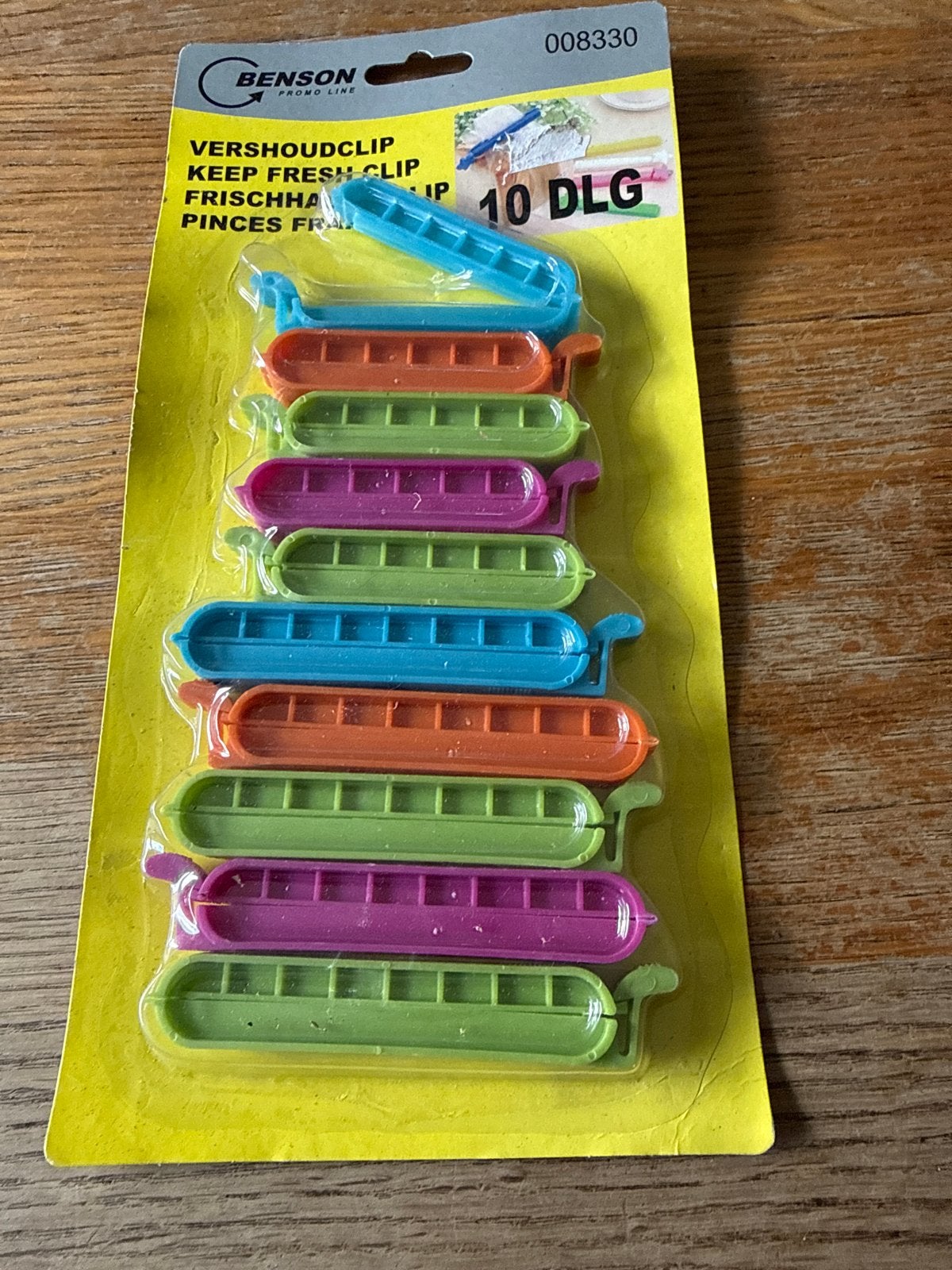 Benson Vershoudclips - Set van 10 stuks, Overige typen, Kunststof, Nieuw, Ophalen of Verzenden