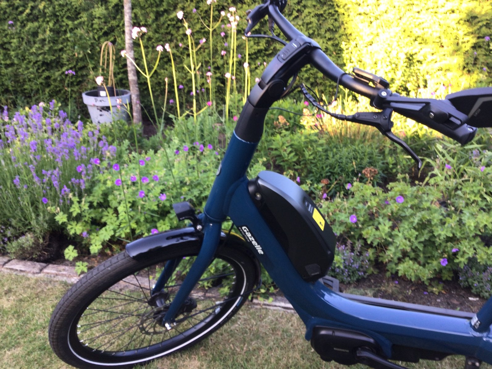 Gazelle easyflow c7 630 wh accu bj 2024, Ophalen, Zo goed als nieuw, Minder dan 47 cm, 50 km per accu of meer