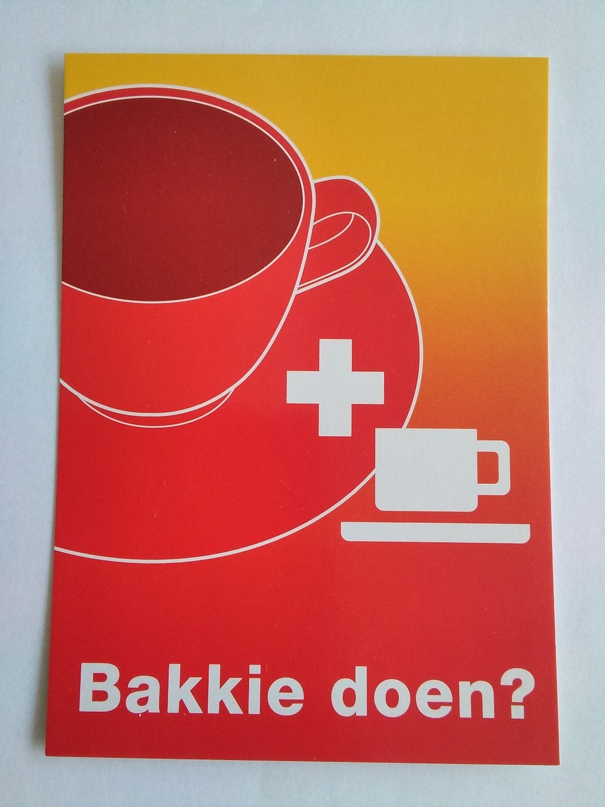 Ansichtkaart Nederlandse Rode Kruis Bakkie doen? 2020, Verzamelen, Verzenden, 2000 tot heden