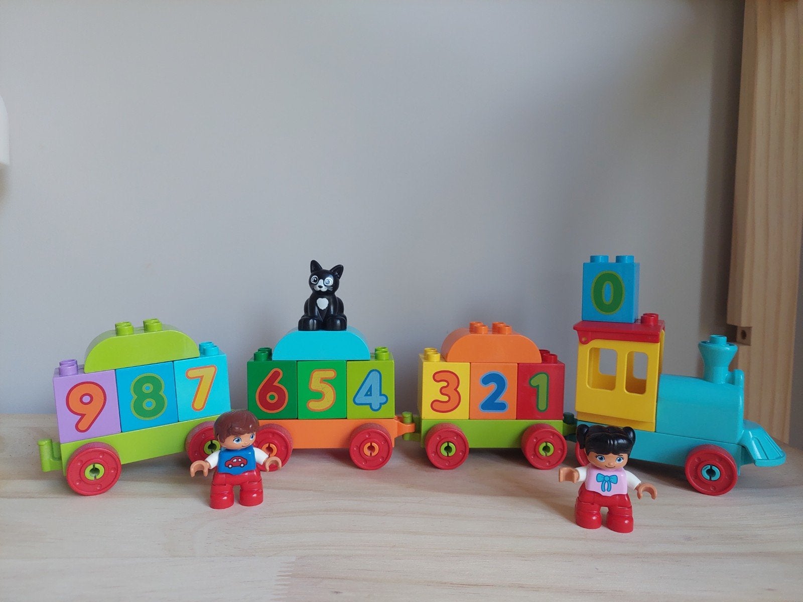 Duplo Cijfertrein, Ophalen