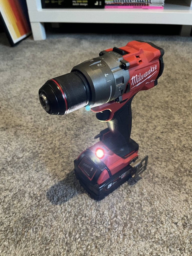 Milwaukee M18 FPD3-502X + 2 Accu's + Case, Ophalen, Zo goed als nieuw