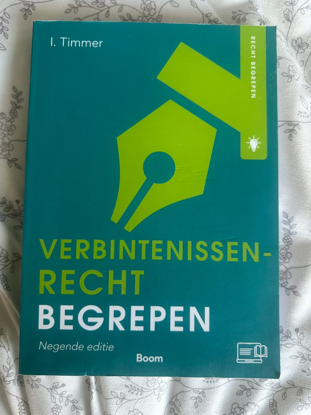 Verbintenissenrecht- HBO rechten, Ophalen of Verzenden, Beta, Zo goed als nieuw, HBO