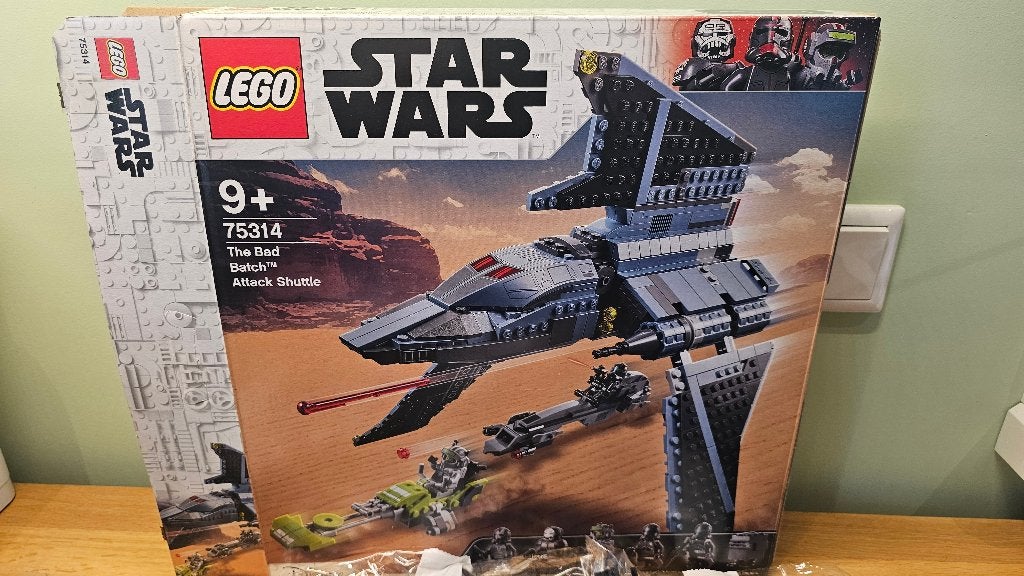 Lego Star Wars 75314 The Bad Batch Attack Shuttle, Kinderen en Baby's, Star Wars, Lego, Nieuw, Inclusief instructies