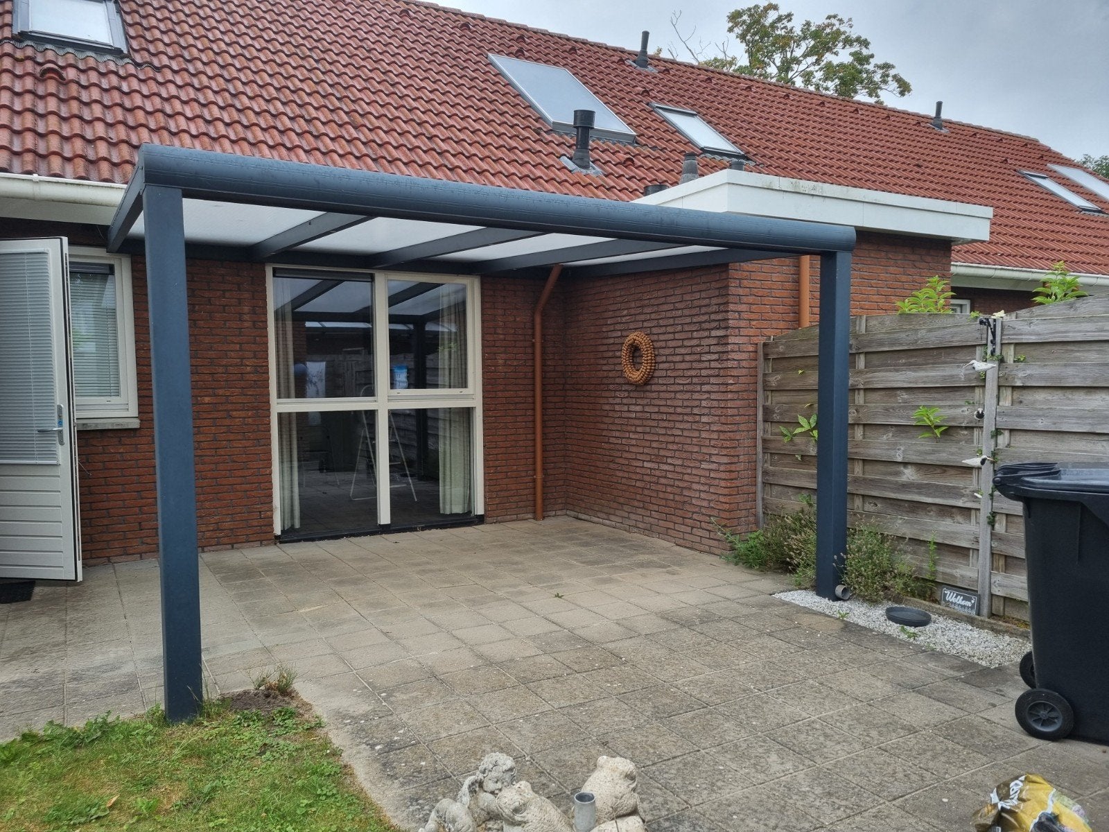 Mooie veranda. Iss gedemonteerd en kan bezorgd worden., Tuin en Terras, Ophalen, Zo goed als nieuw, Veranda